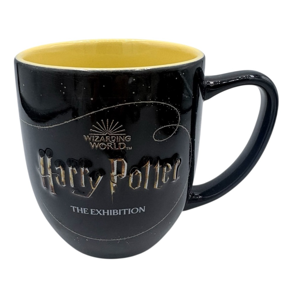 Harry Potter The Exhibition Exclusive Logo Golden Snitch Quidditch 12 oz Mug